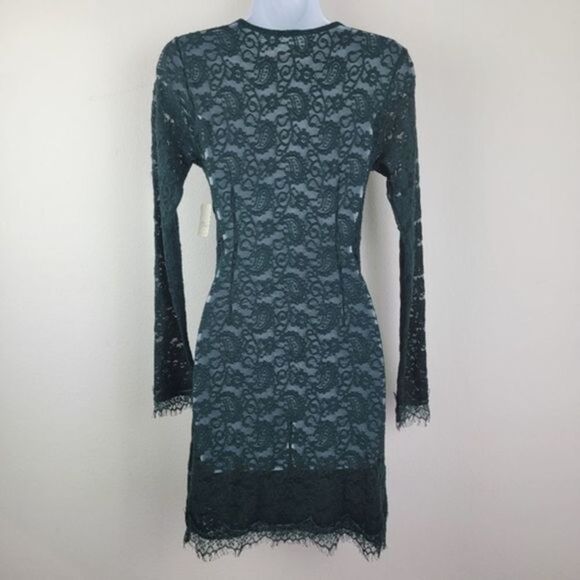 Free People Dresses Deepest Spruce Green Dress - Picture 6 of 7